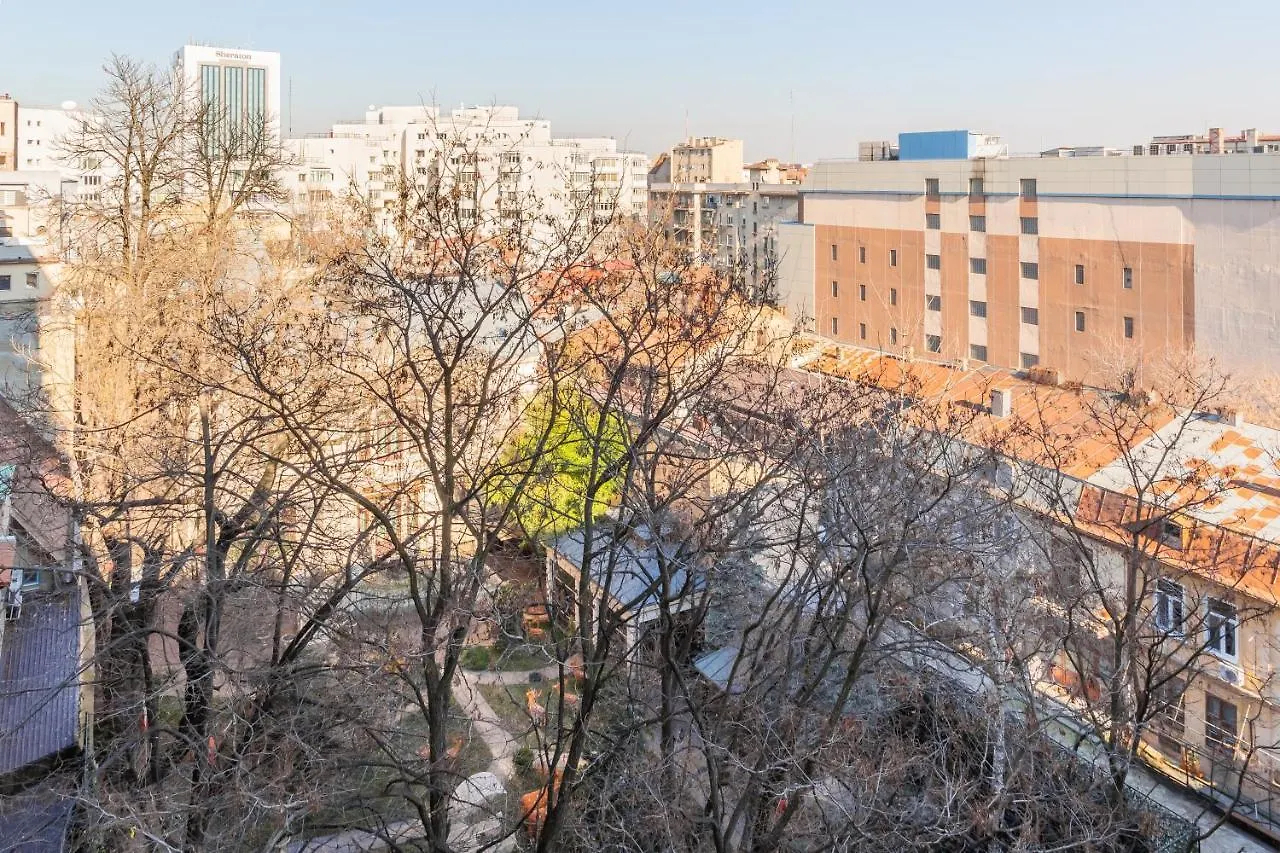 Apartman New Studio Carturesti - City Center Bukarest Románia